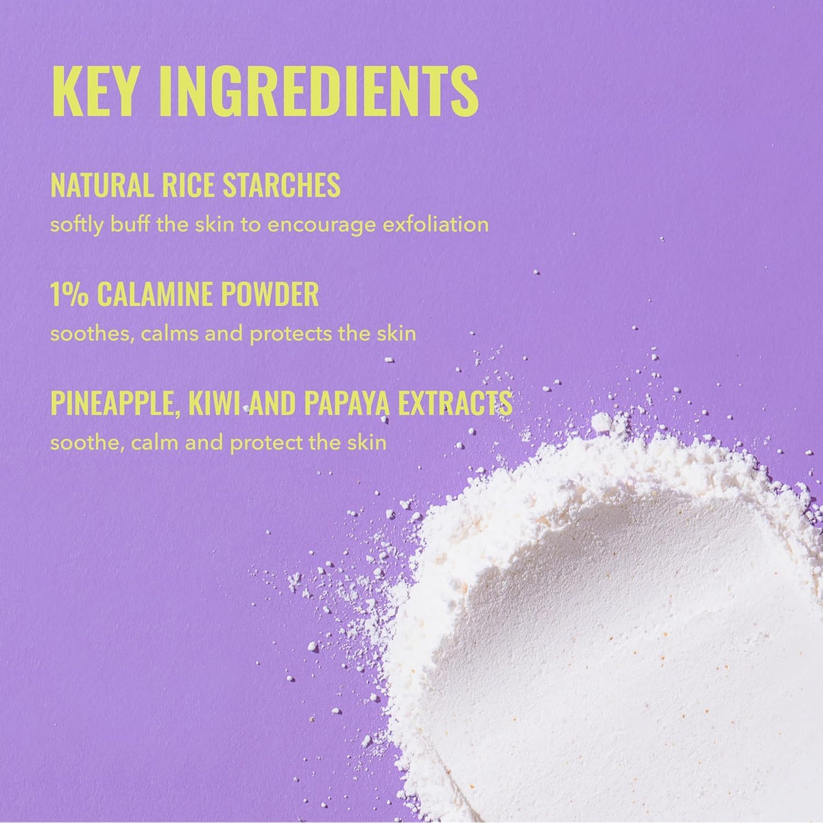 Good Molecules Polvo exfoliante de piña, exfoliante facial con enzi...