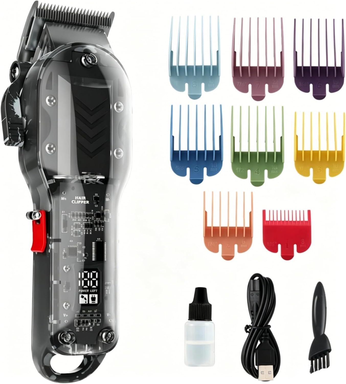 Tuanchuanrp Cortadoras de Cabello Profesionales para Hombres, Kit d...