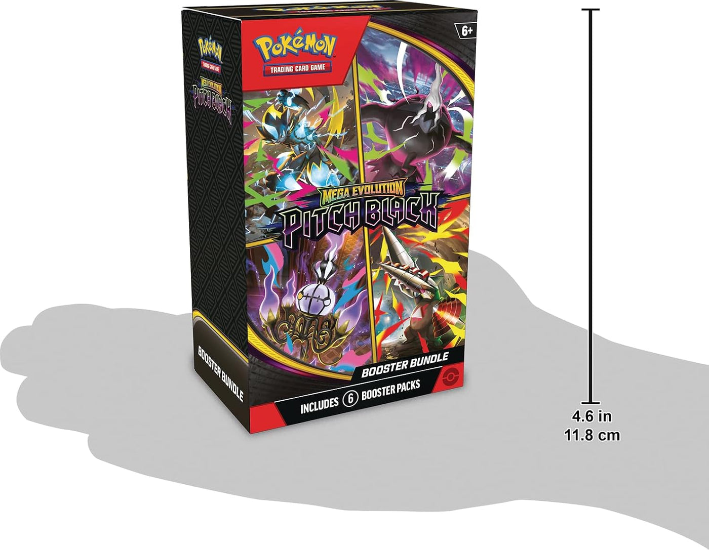 Pokémon TCG: Mega Evolution\u2014Paquete de refuerzo de tono negro