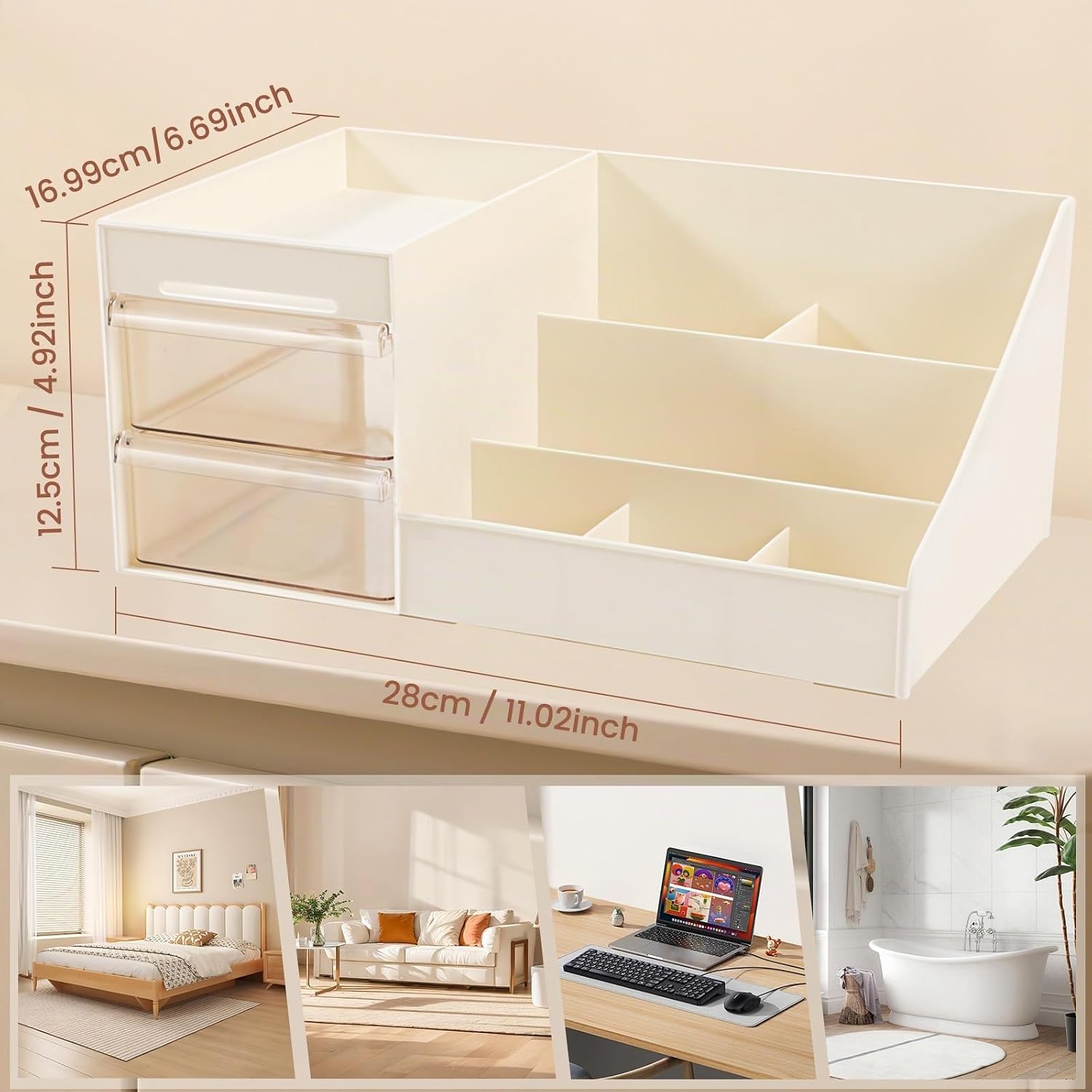 EXIN DECHEN - Organizador de colonia para hombre, soporte de coloni...