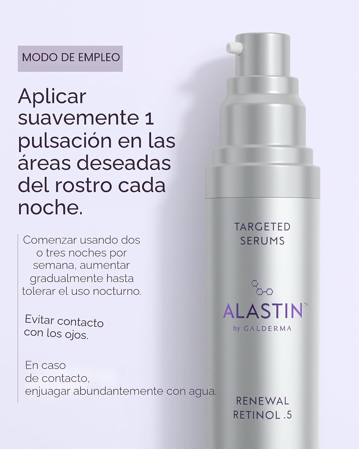 ALASTIN Skincare Suero de retinol de renovación (0.5 fuerza, 1.0 oz...