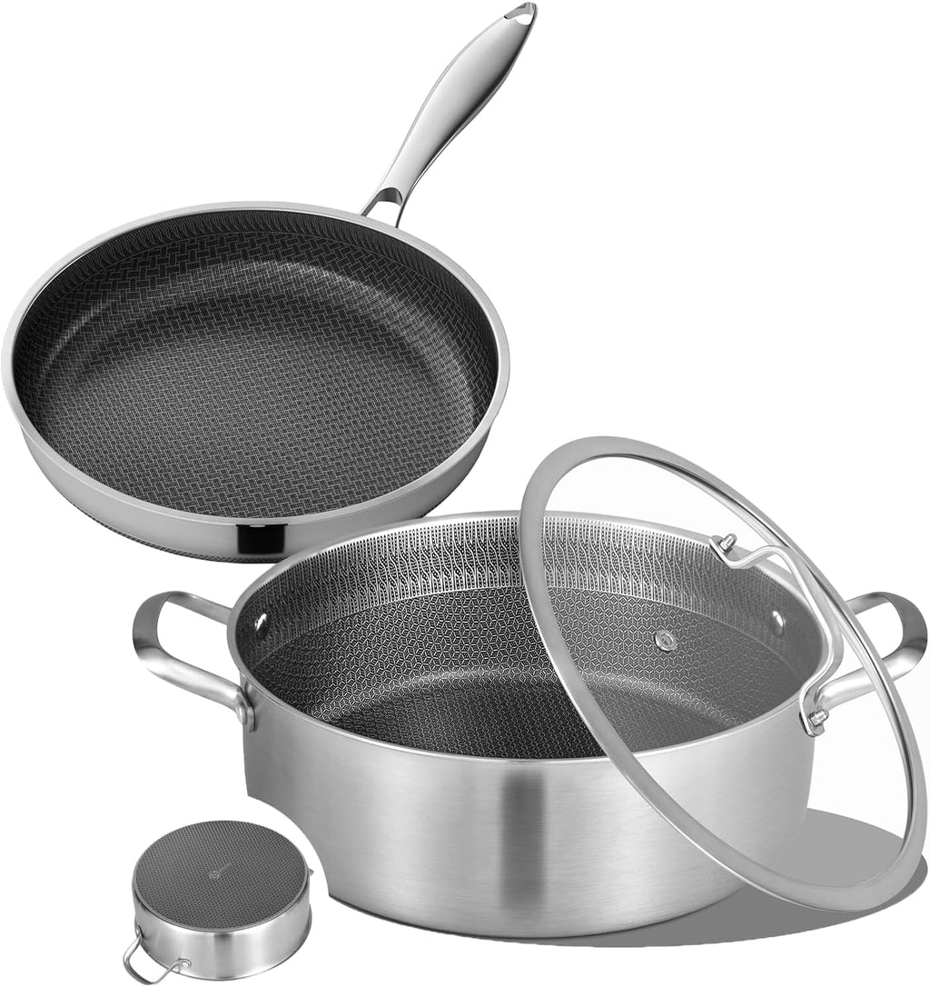 LOLYKITCH Juego de utensilios de cocina antiadherentes de cerámica...
