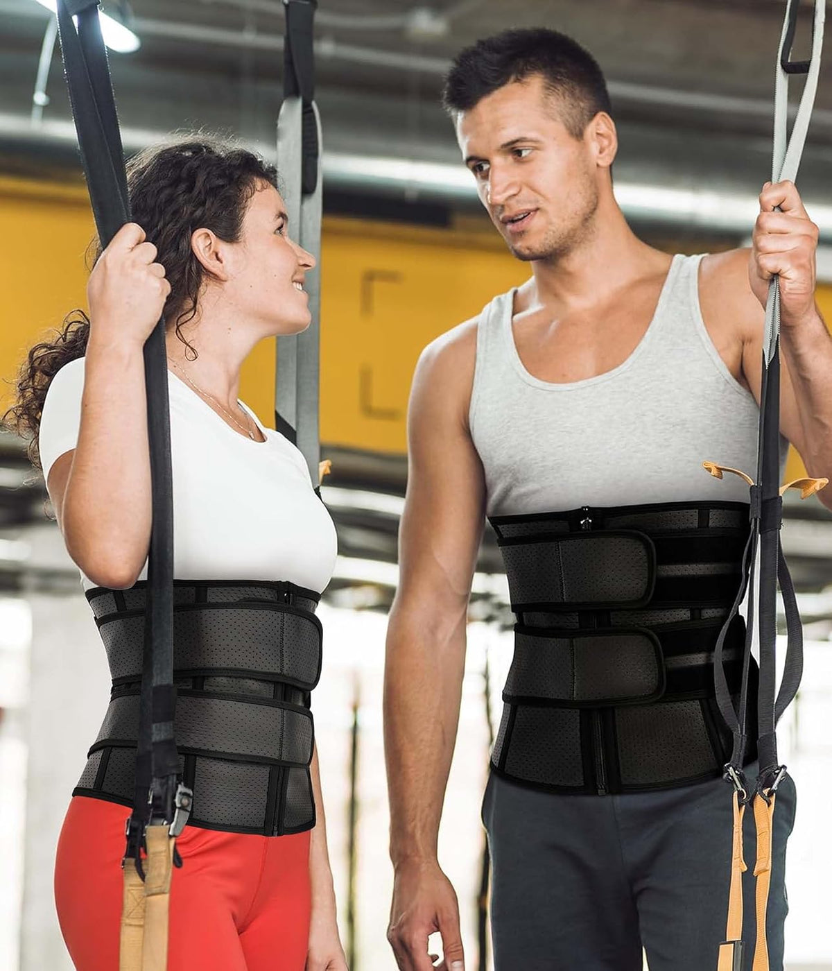 MOLUTAN Entrenador Reductor de Cintura para Hombres Control de Abdo...