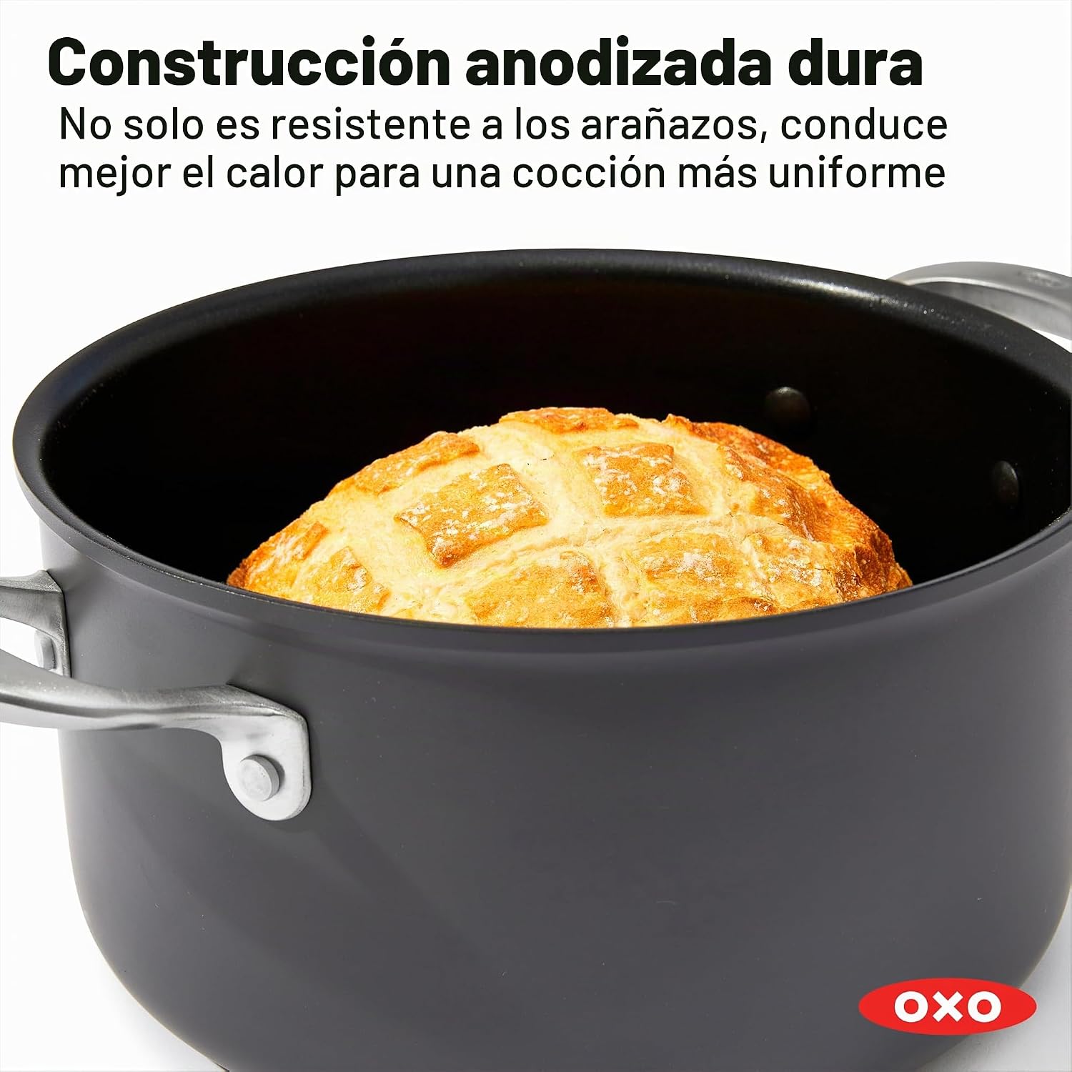 OXO Juego de ollas y sartenes mejoradas de 10 piezas, cerámica anti...