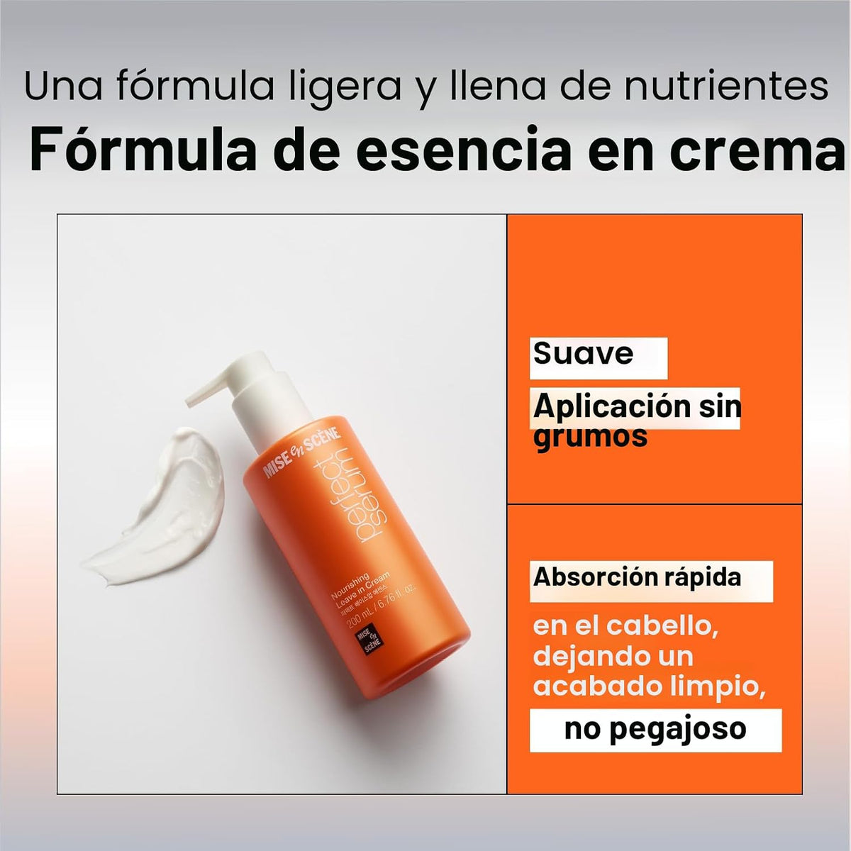 Mise En Scene Perfect Base Up Essence - Acondicionador sin enjuague...