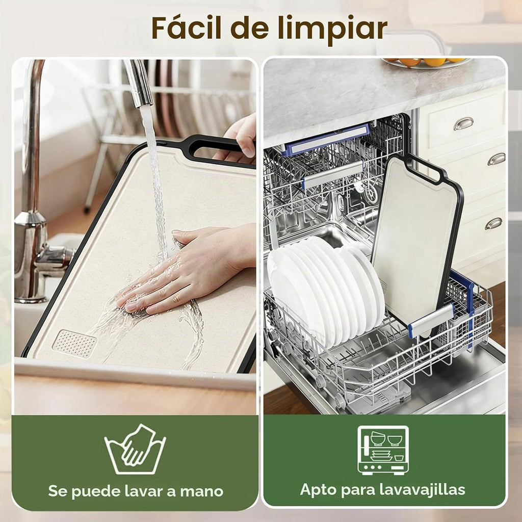 Tabla de cortar de titanio para cocina, tabla de cortar de titanio...