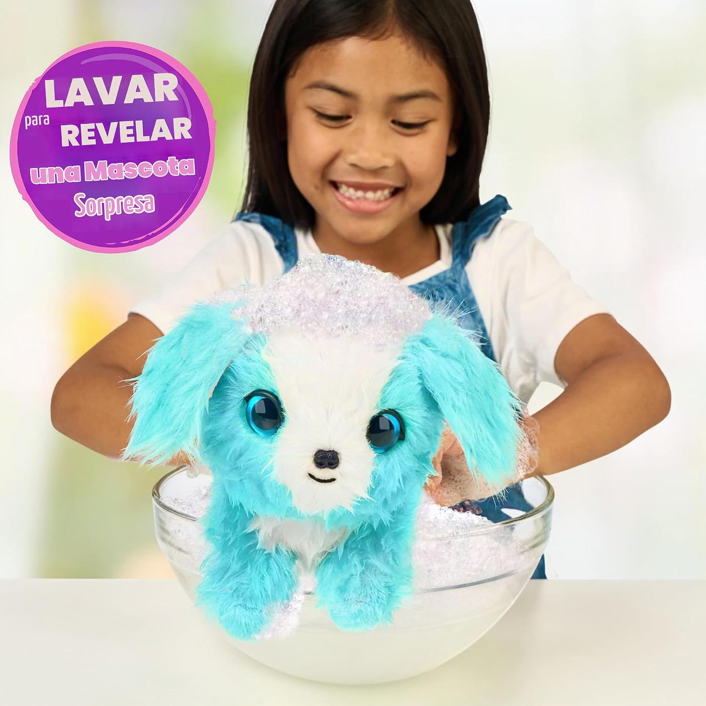 ScruffaLuvs Mascota sorpresa azul, juguete de peluche misterioso, l...