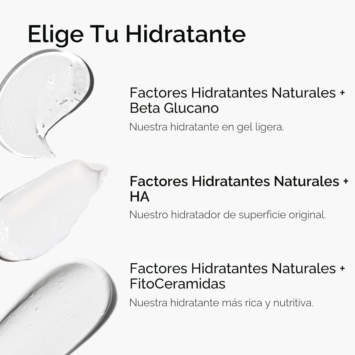 Los factores hidratantes naturales ordinarios + ácido hialurónico,...