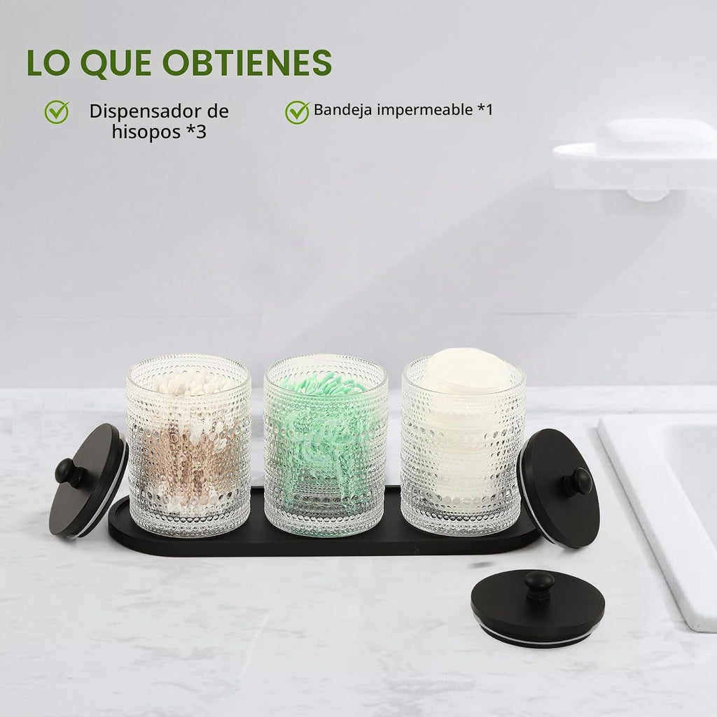 eggs sound Paquete de 3 soportes Qtip \u2013 Organizadores y almace...
