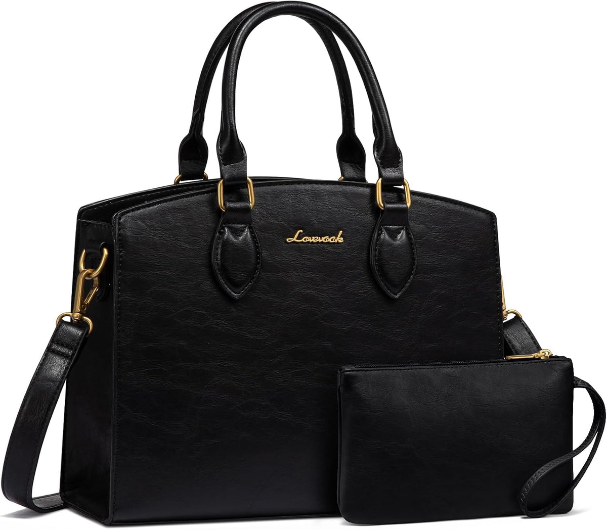 LOVEVOOK Carteras y bolsos de mano para mujeres, bolso de hombro to...