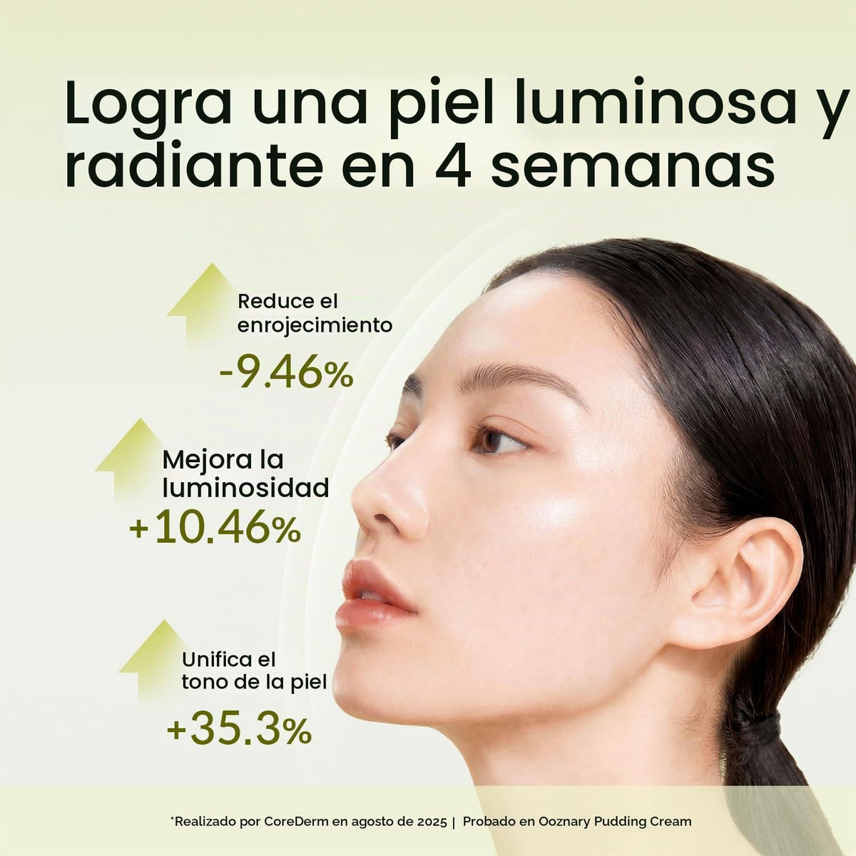 OOZNARY Vita 3 Pudding Cream para una piel radiante que brilla y me...