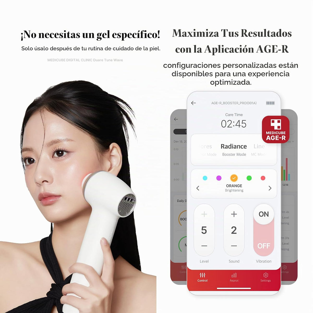medicube Dúo reafirmante y radiante de alta tecnología: medicube Ag...