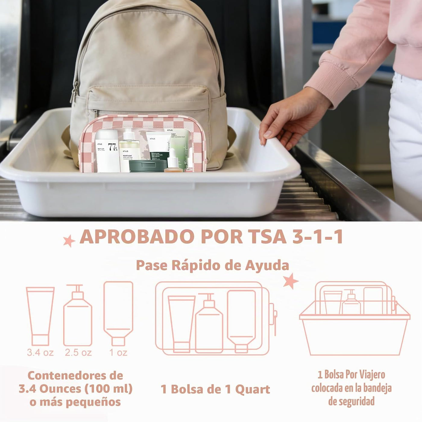 Bolsas para pañales, Rosa