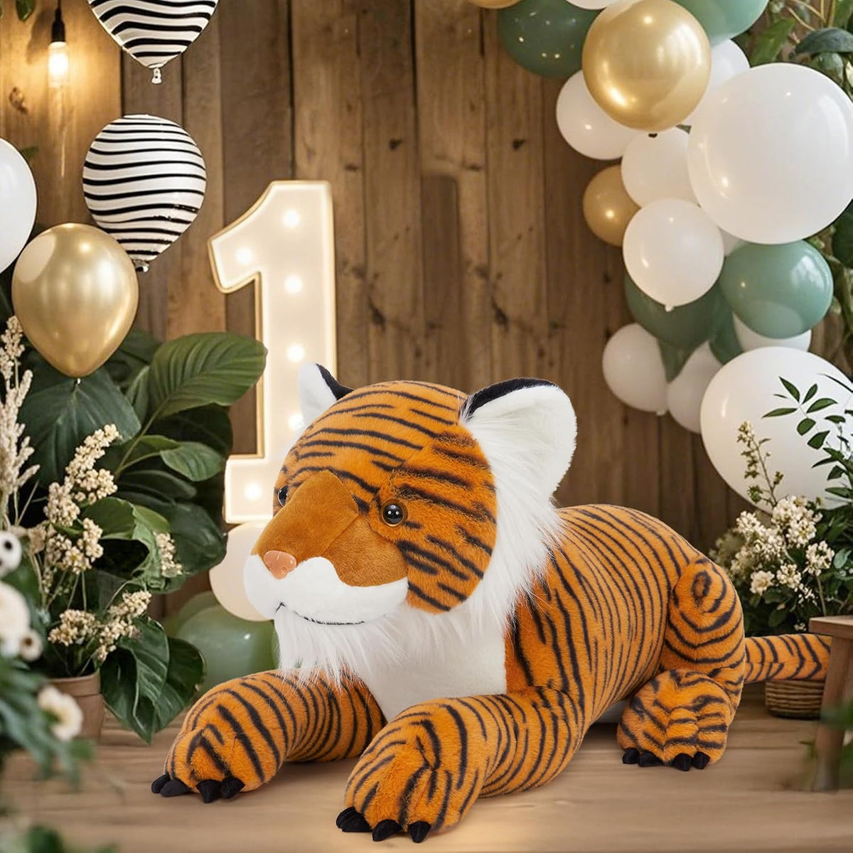 MaoGoLan Peluche de Tigre Gigante \u2013 Juguete de peluche realist...