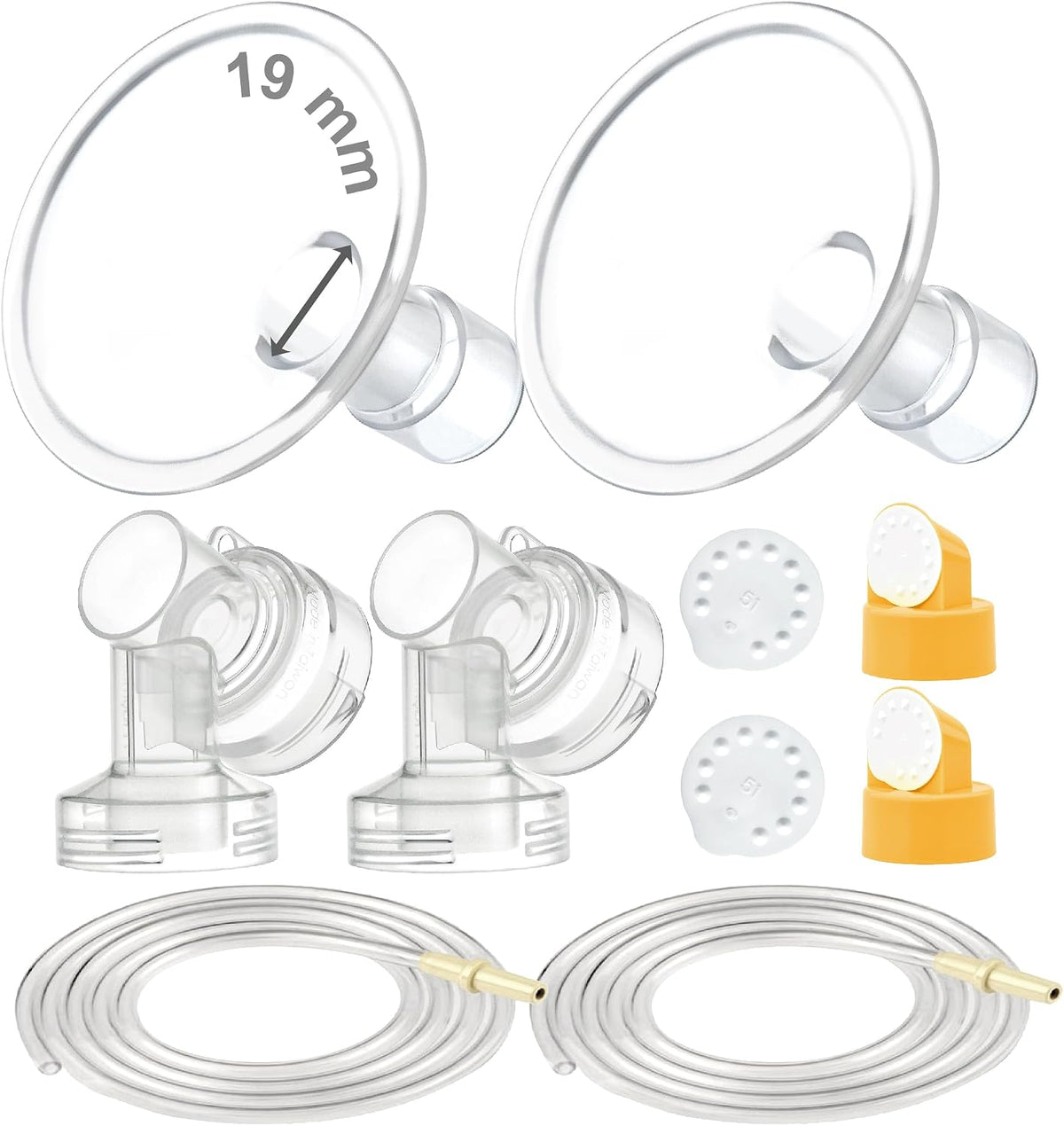 Maymom Kit de extractor de leche compatible con bomba Medela in Sty...