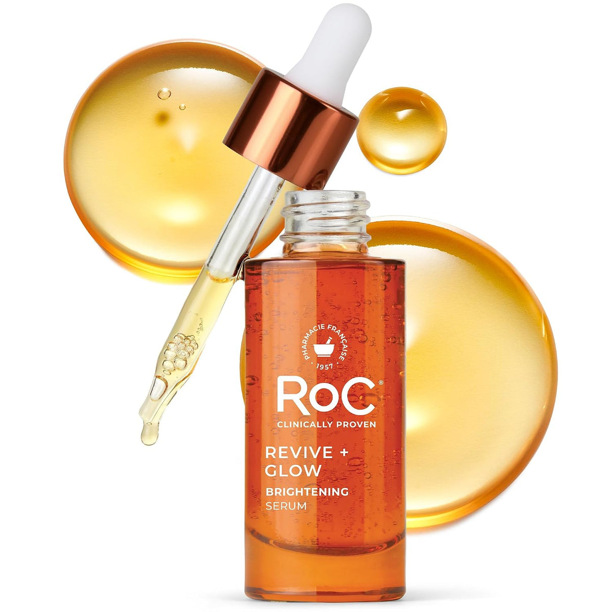 RoC Suero de vitamina C para rostro Multi Correxion Revive + Glow,...