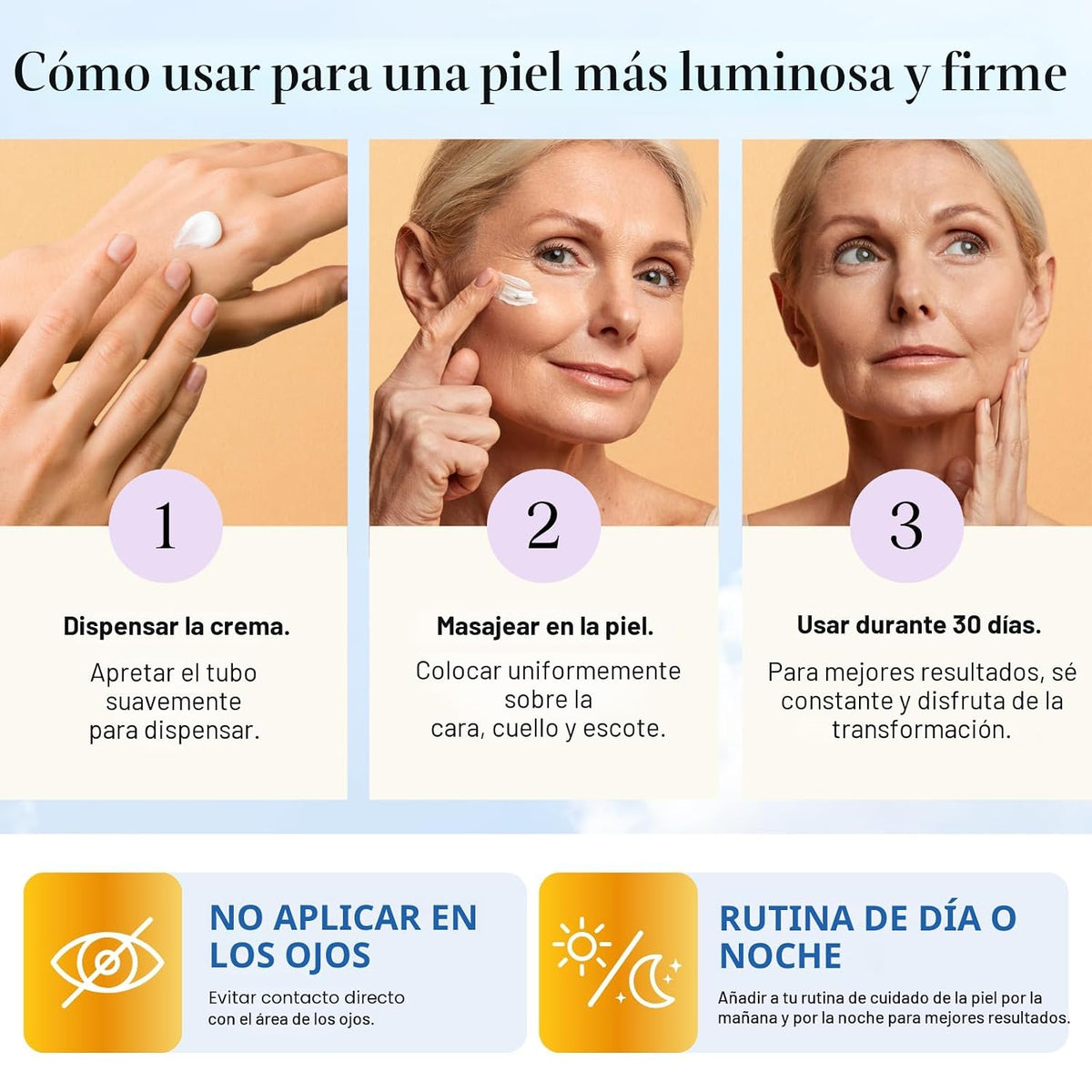 LilyAna Naturals Crema de retinol - Hidratante antienvejecimiento p...