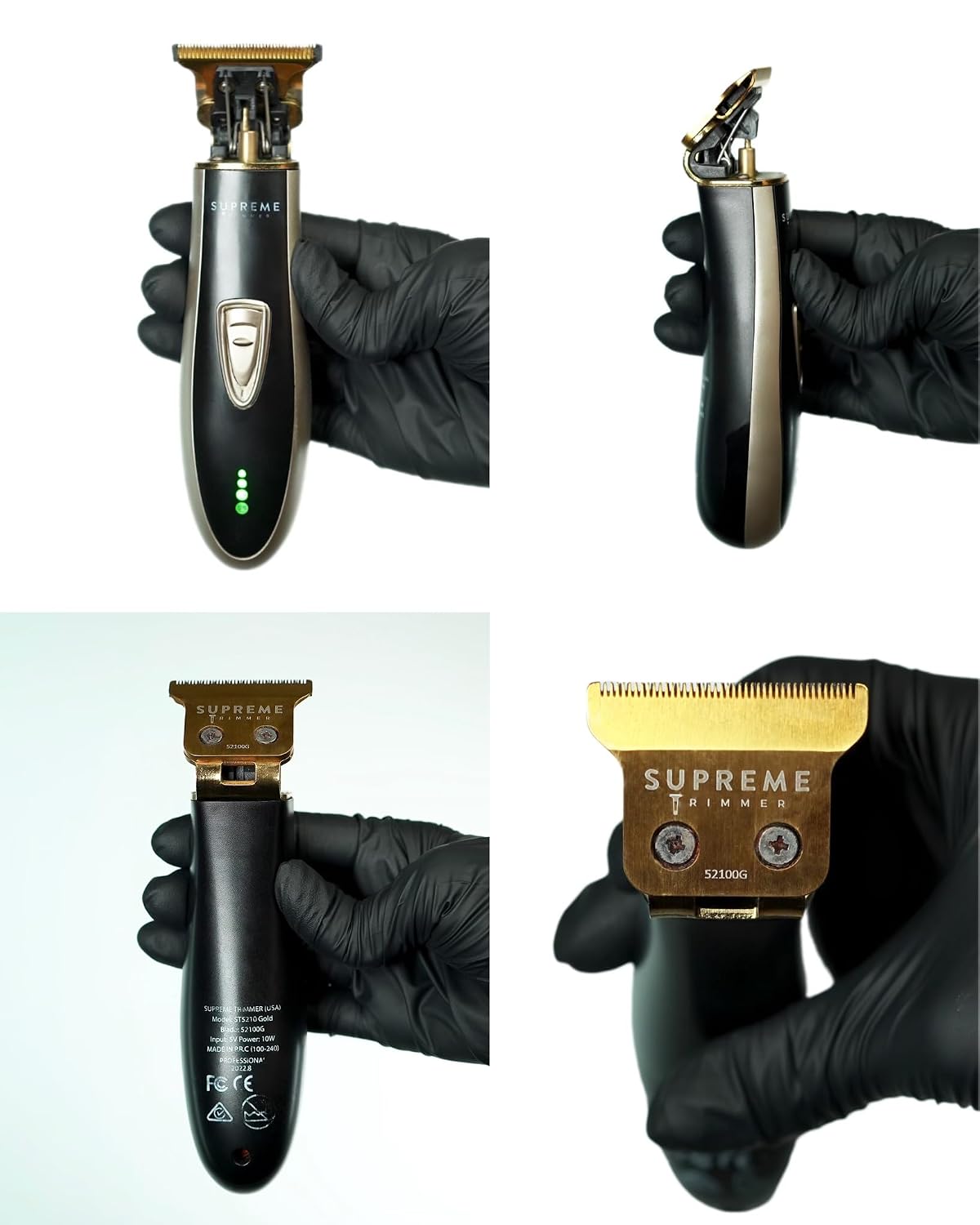 Supreme Trimmer T Shaper - Cortadora de pelo profesional para barbe...