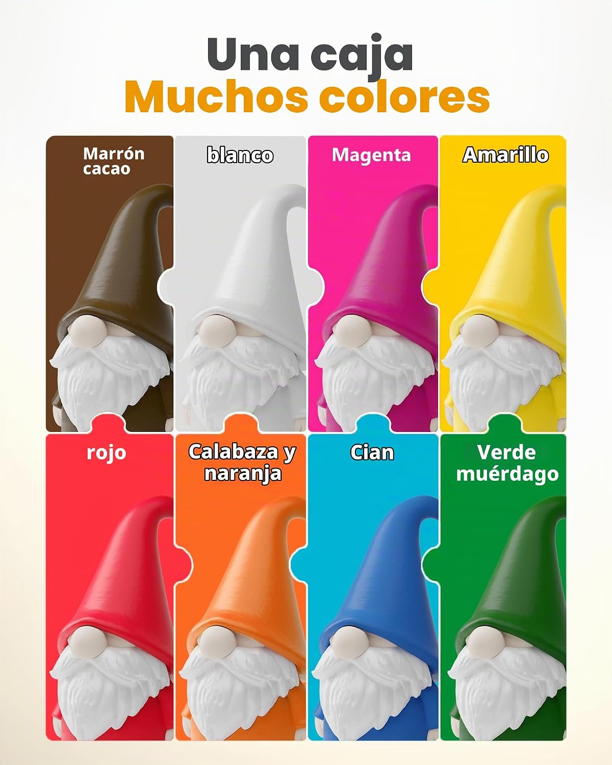 Paquete de filamentos de impresión 3D PLA+ para impresoras 3D Bambu...