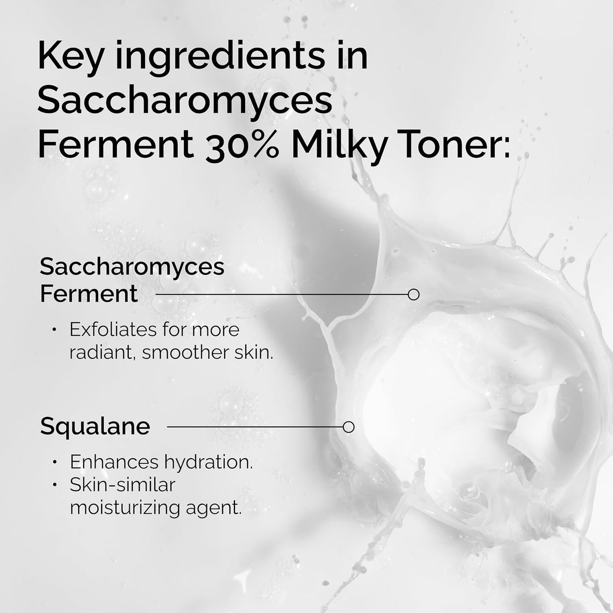 The Ordinary Saccharomyces Ferment 30% Tónico lechoso, tónico exfol...