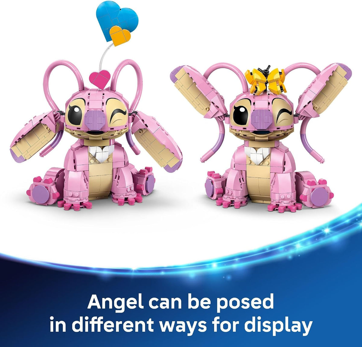 LEGO Disney Angel Lilo &amp; Stitch Juguete para niños, decoración...