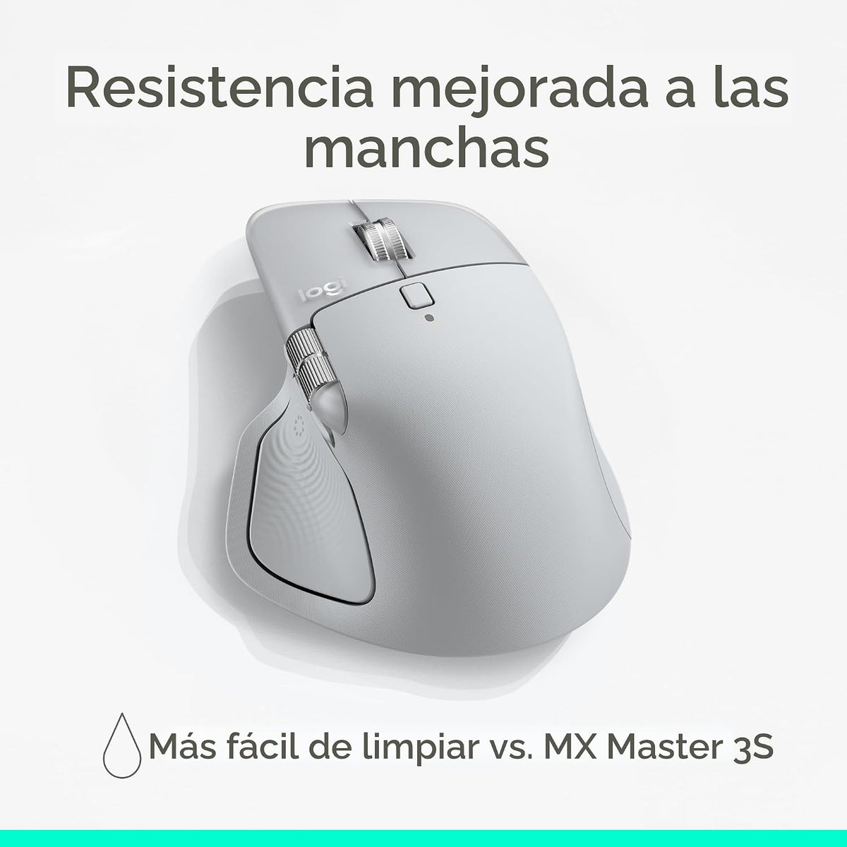 Logitech Mouse inalámbrico ergonómico MX Master 4 con Hápticos, col...