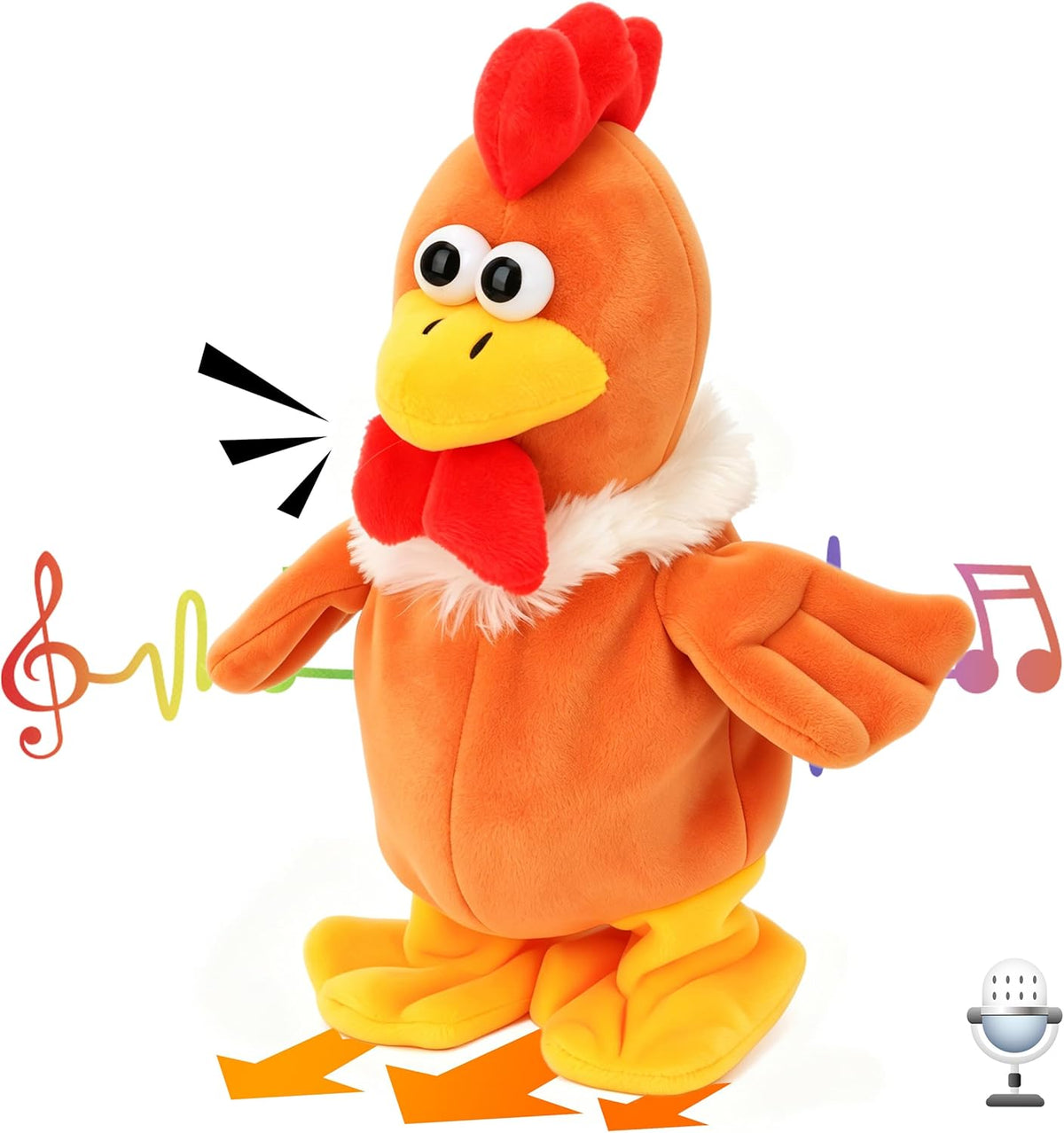 Hopearl Talking Chicken repite lo que dices Walking Chick juguete a...
