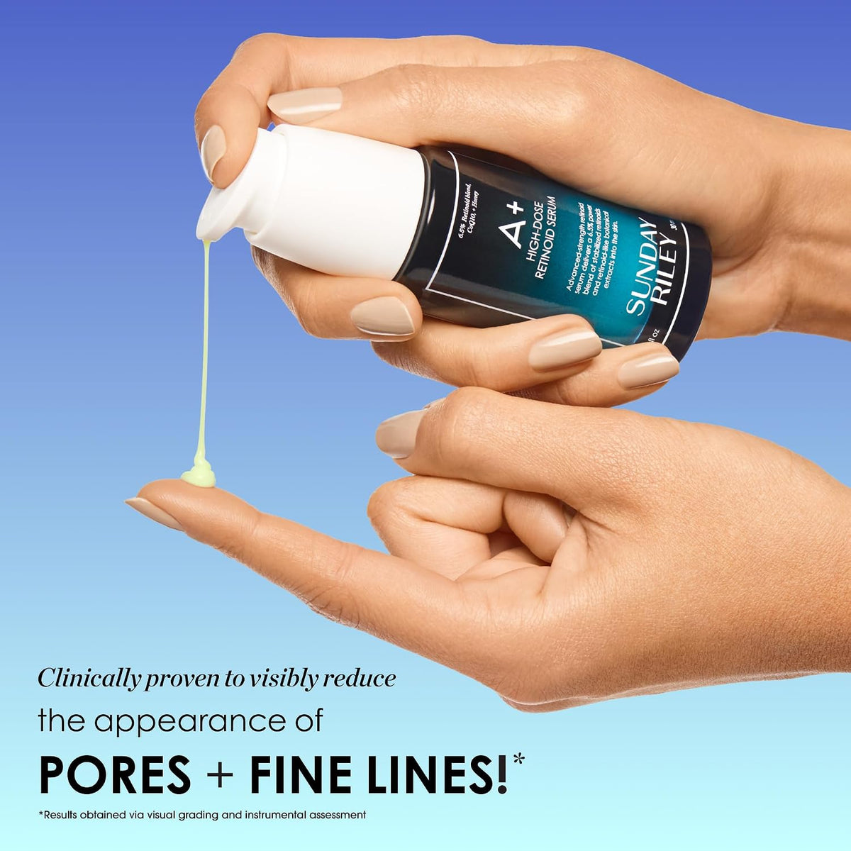 Sérum de retinol antienvejecimiento de alta dosis A+ de Sunday Riley