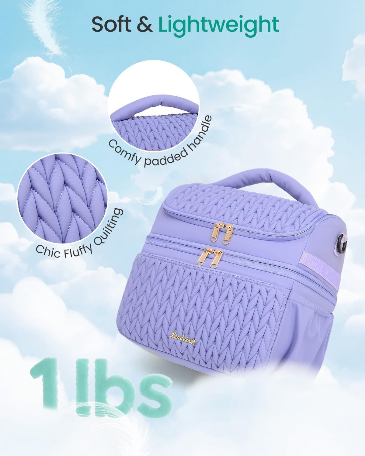 LEADVENST Bolsa enfriadora de leche materna \u2013 Gran capacidad d...