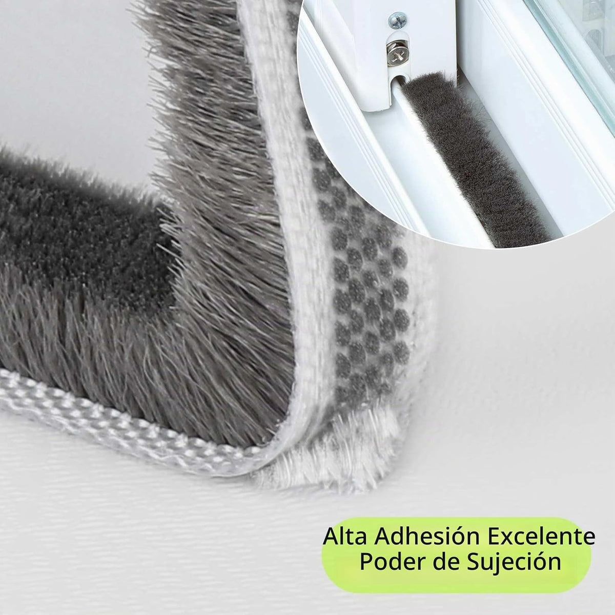 MILEQEE Burlete de fieltro para puertas, 66 pies, gris, 65.6 ft | B...