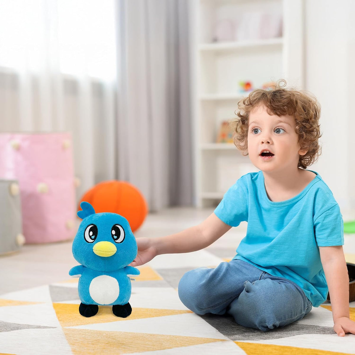 Adenzai Milo - Juguete de peluche suave y lindo, muñeco de personaj...