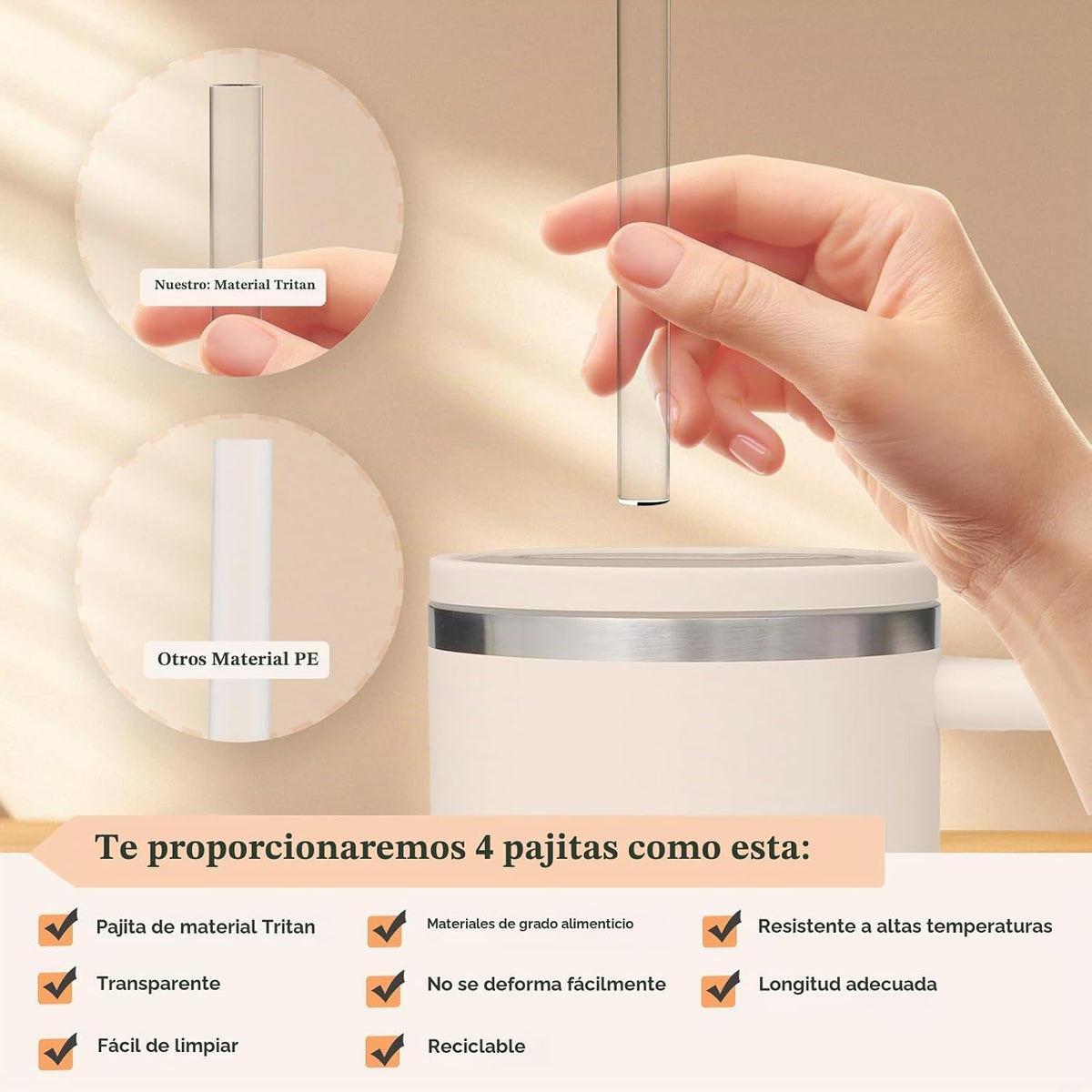 Paquete de 2 vasos de 30 onzas, tapa abatible a prueba de fugas, re...