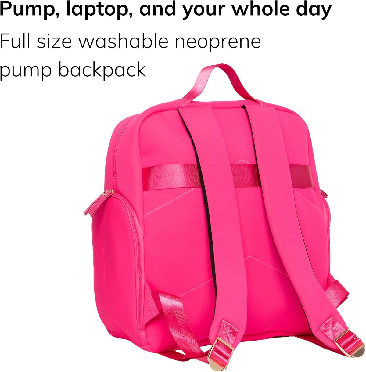 Sarah Wells Mochila para extractor de leche Fiona (rosa intenso) |...