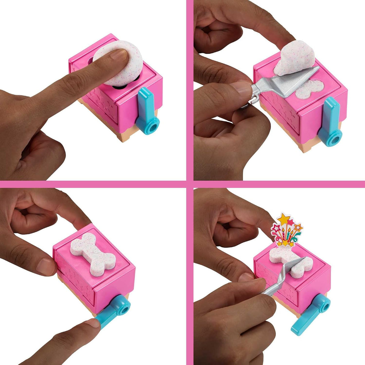 Barbie Set de juego para muñecas (morena de 11.5 pulgadas) y cachor...