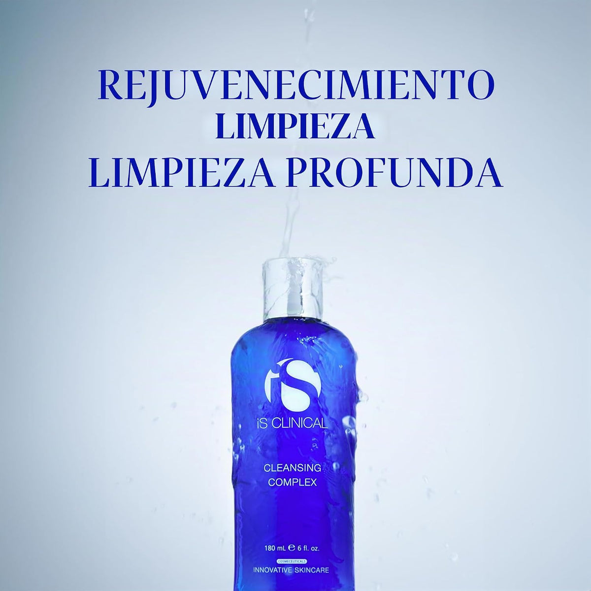 iS CLINICAL Complejo Limpiador, 3en1 Limpiador facial suave para po...