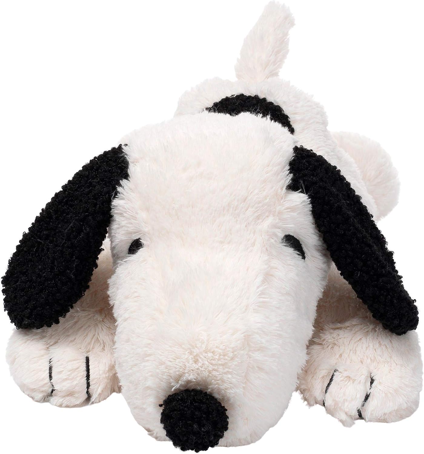 Lambs &amp; Ivy Peluche clásico de Snoopy de peluche, color blanco,...