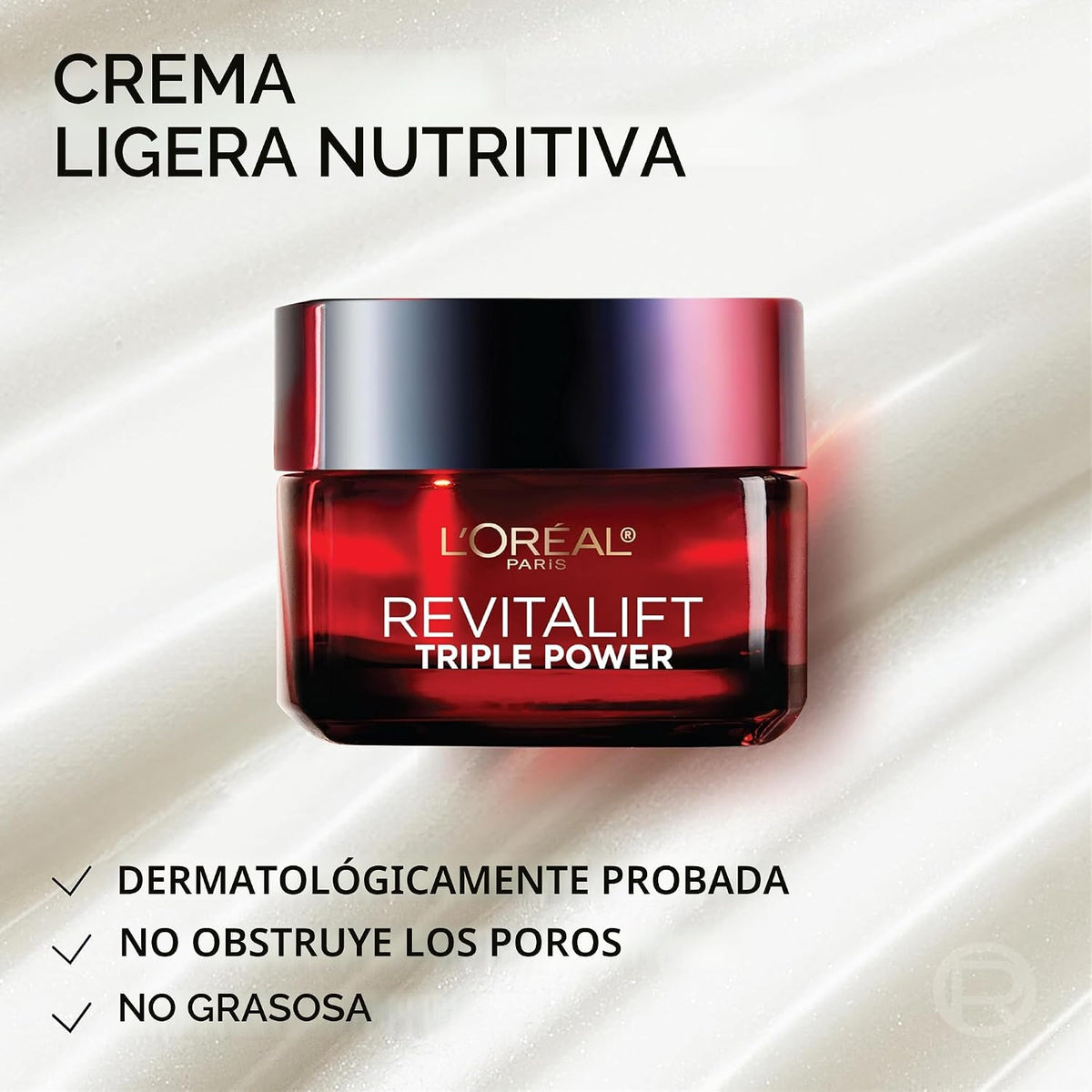 L'Oreal Paris Revitalift Triple Power Crema facial, 2.55 oz | Hidra...