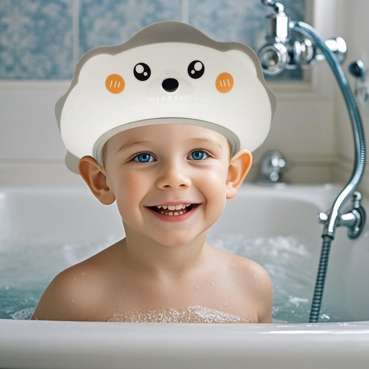 Gorro de baby shower, protector para baby shower, gorro de ducha pa...