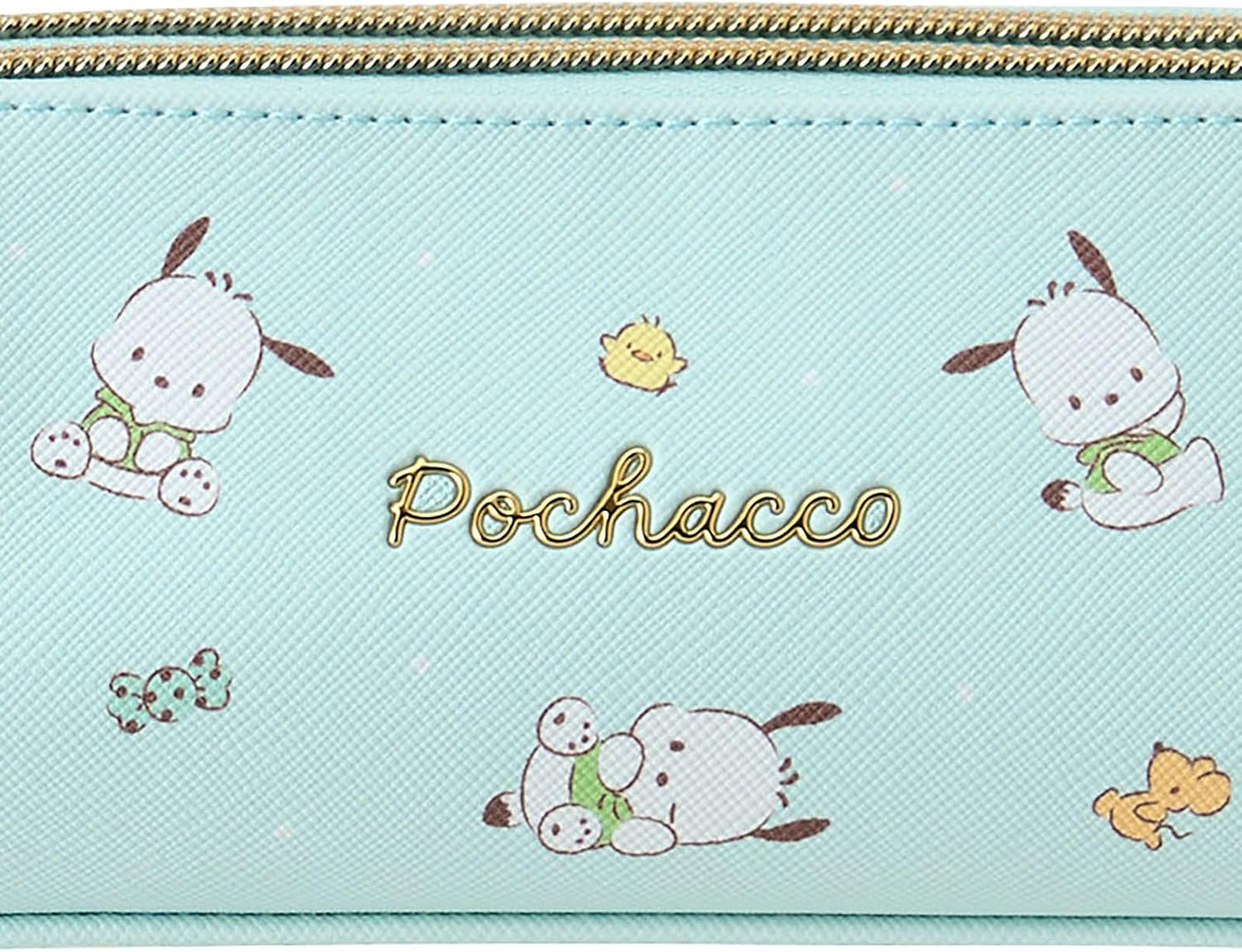 Sanrio Pochacco 534706 - Estuche para bolígrafo con doble cremallera