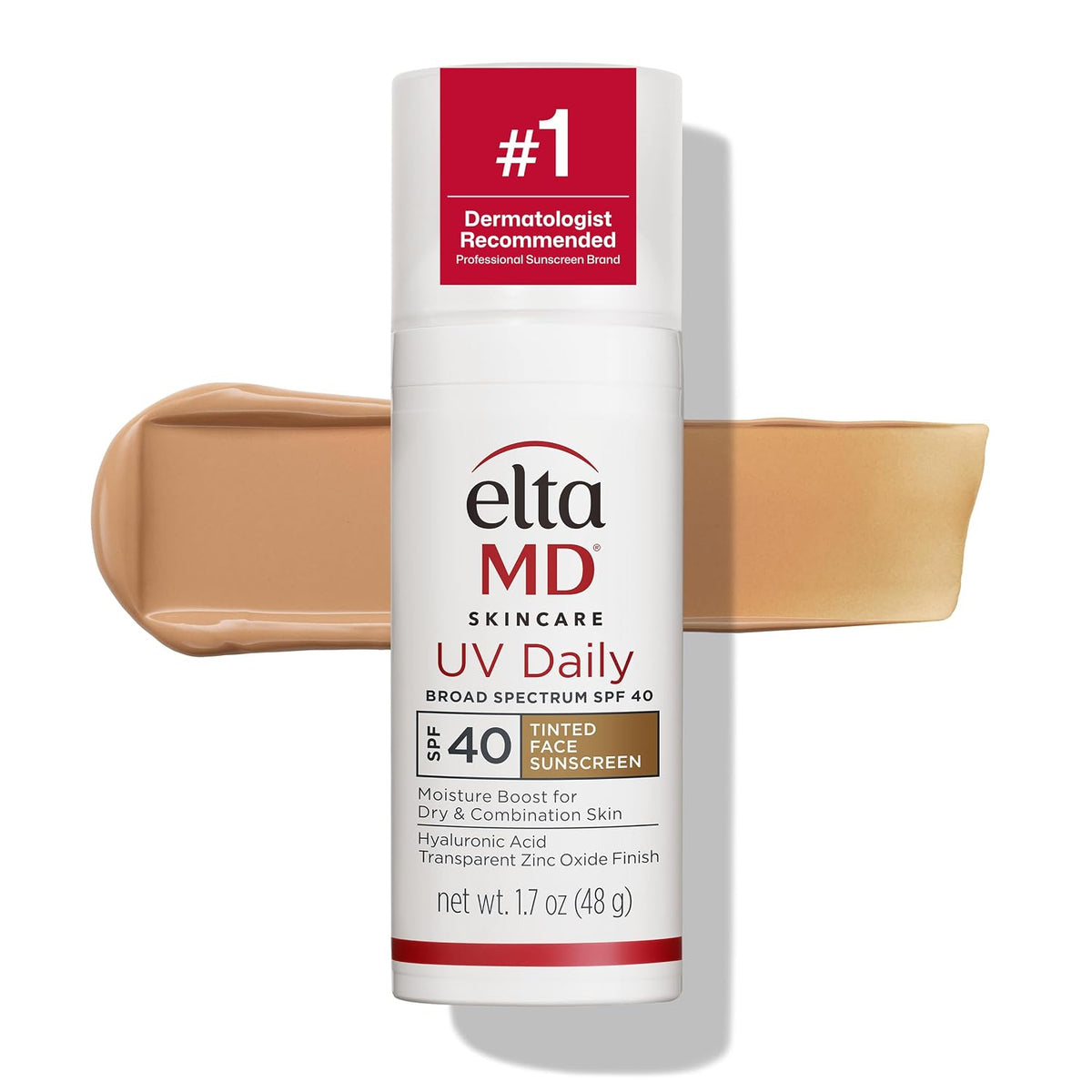 EltaMD Crema hidratante facial UV Diaria SPF 40 | Hidrata y protege...