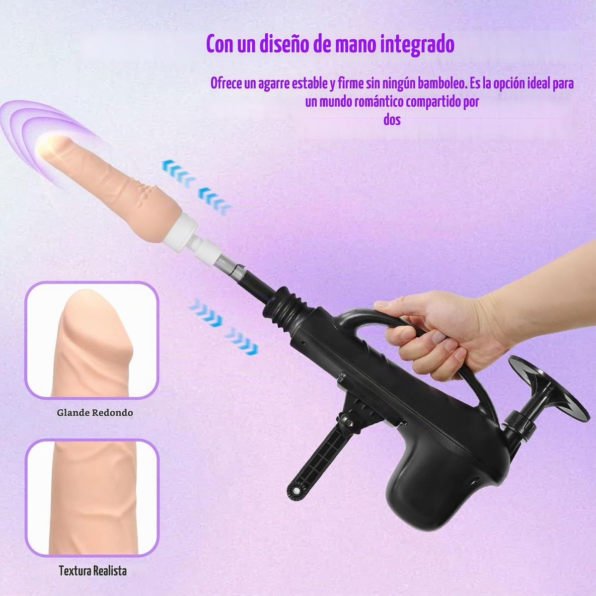Amausen Máquina sexual de consolador de calefacción y vibración con...