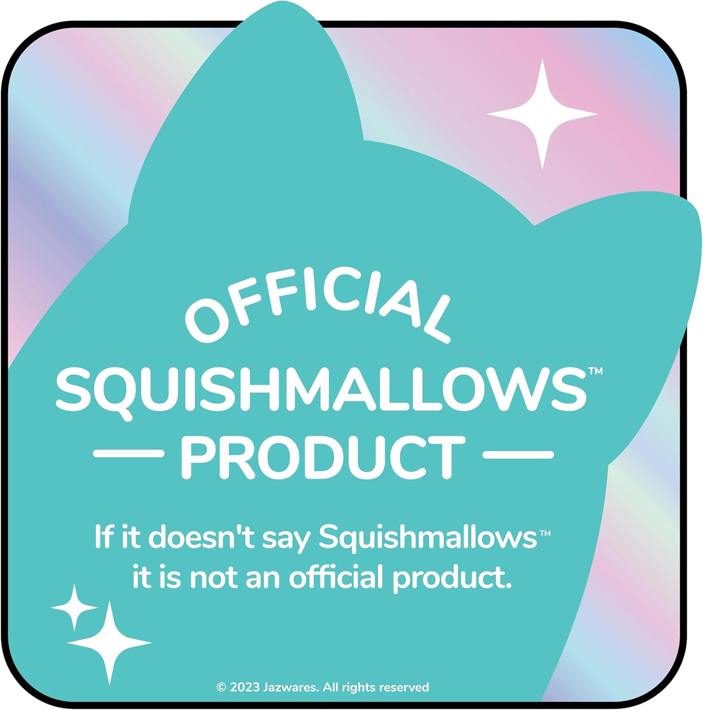 Squishmallows Original Sanrio Hello Kitty de 14 pulgadas en overol...