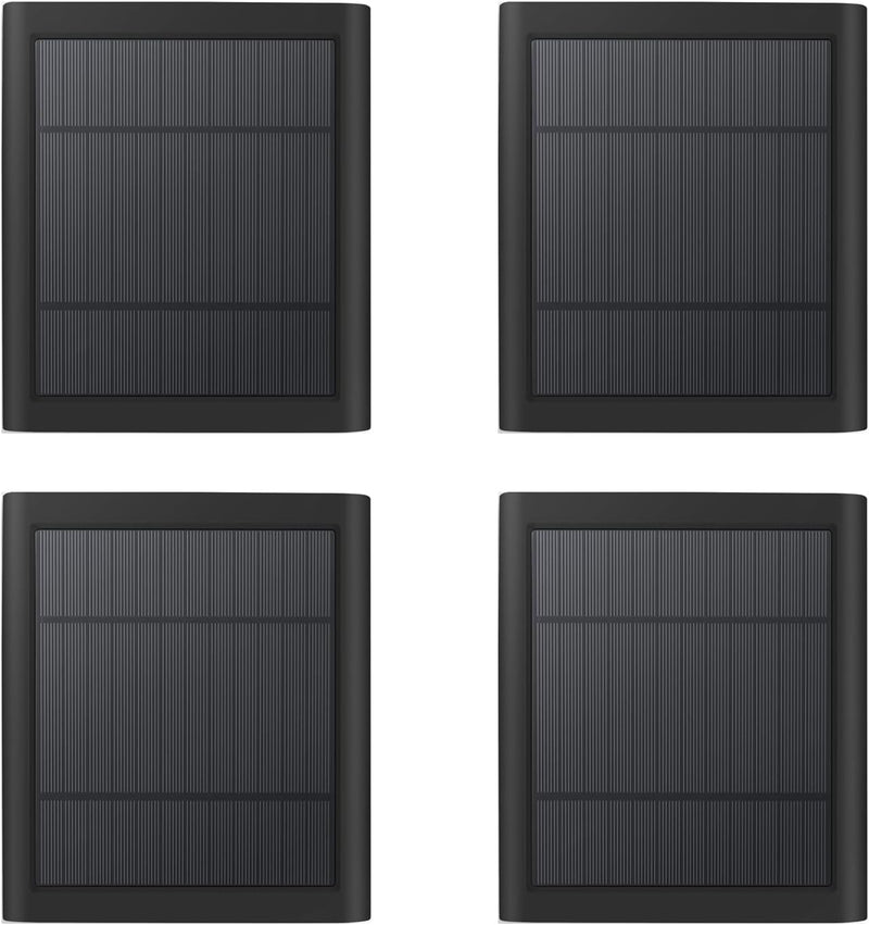 Paquete de 4 cargadores solares USB-C a Ring Barrel Plug de 4 W par...