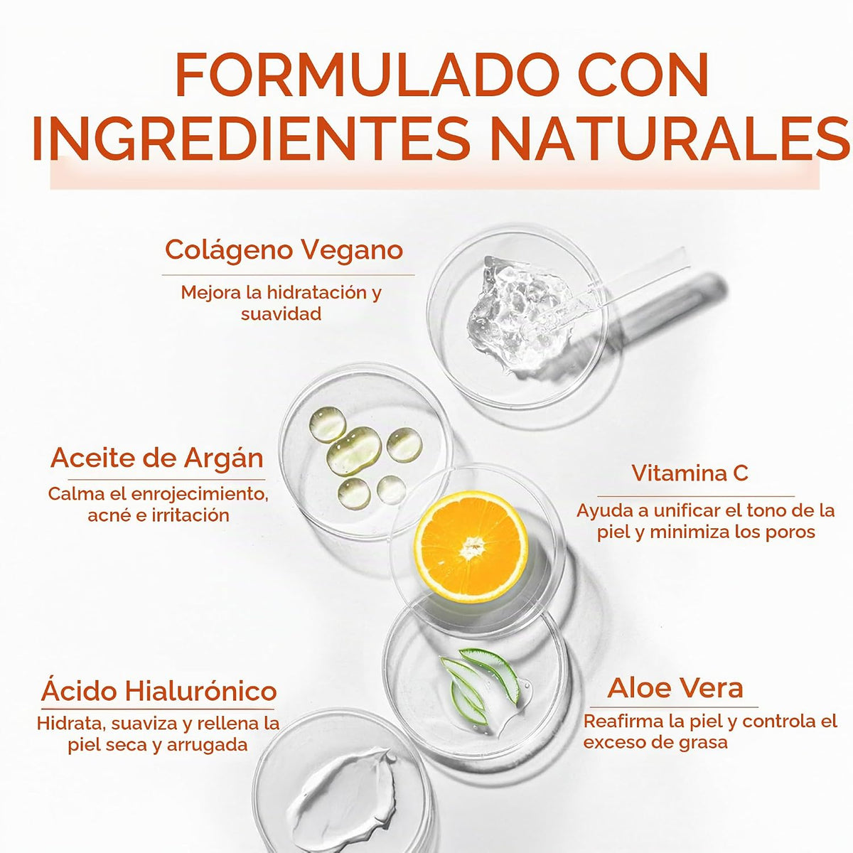 Skin 2.0 Set de suero de vitamina C y colágeno y crema de día, anti...