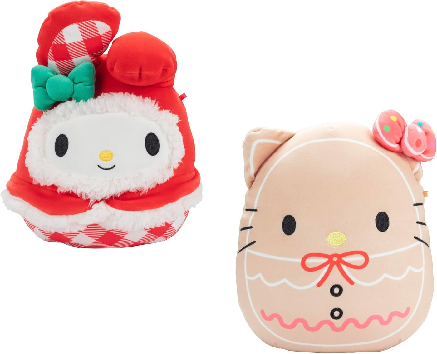 Squishmallows Conjunto de Galletas Navideñas de Hello Kitty &amp; M...