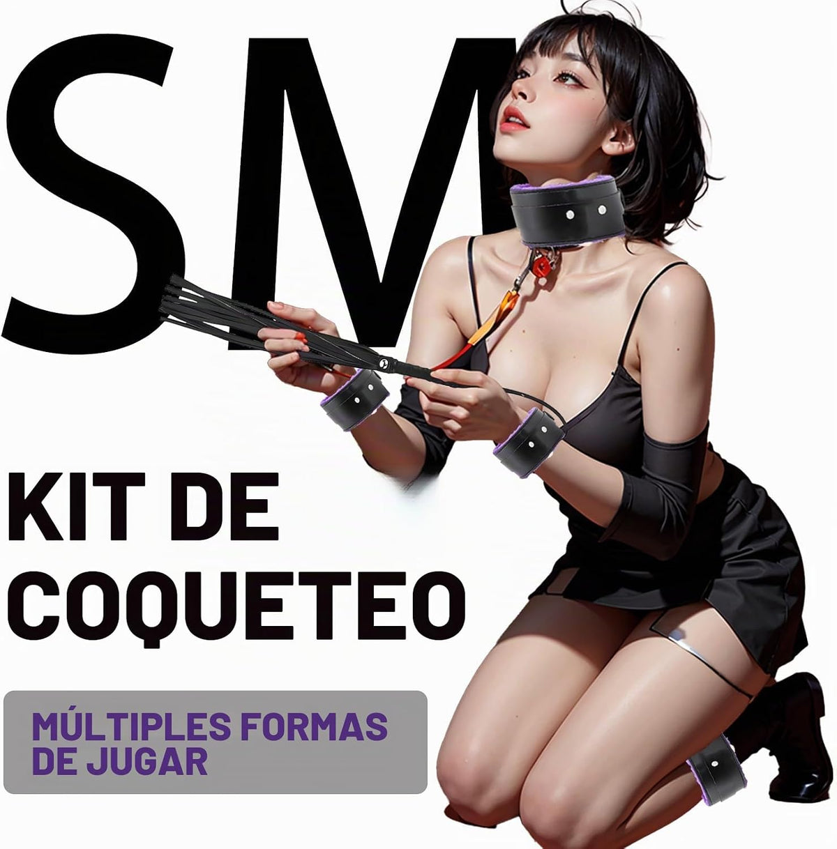 Kits de esclavitud sexual, juguetes de retención BDSM, 10 piezas, e...