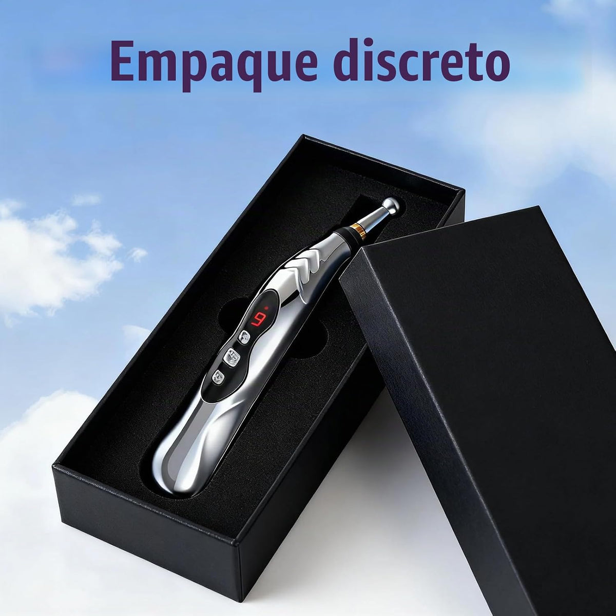 Varita Sexual de Castidad con Descarga Eléctrica con 9 Niveles de C...