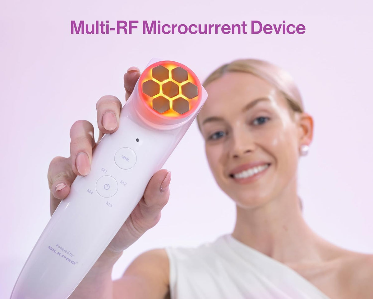 DermRays Dispositivo multifuncional de microcorriente con luz | EMS...