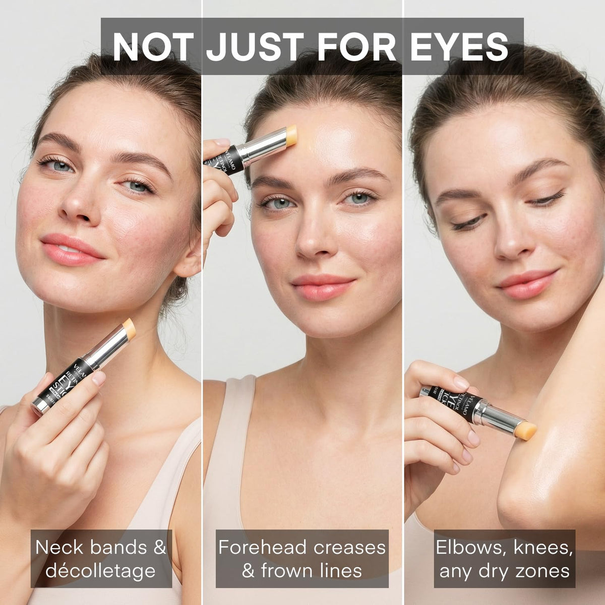 VELAMO ADVANCED Retinol Eye Stick: Crema de ojos de retinol para oj...