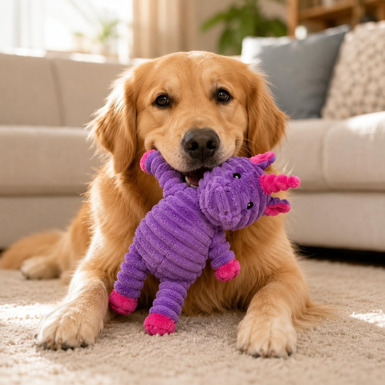 Jalousie Paquete surtido de juguetes de peluche para cachorros y ma...
